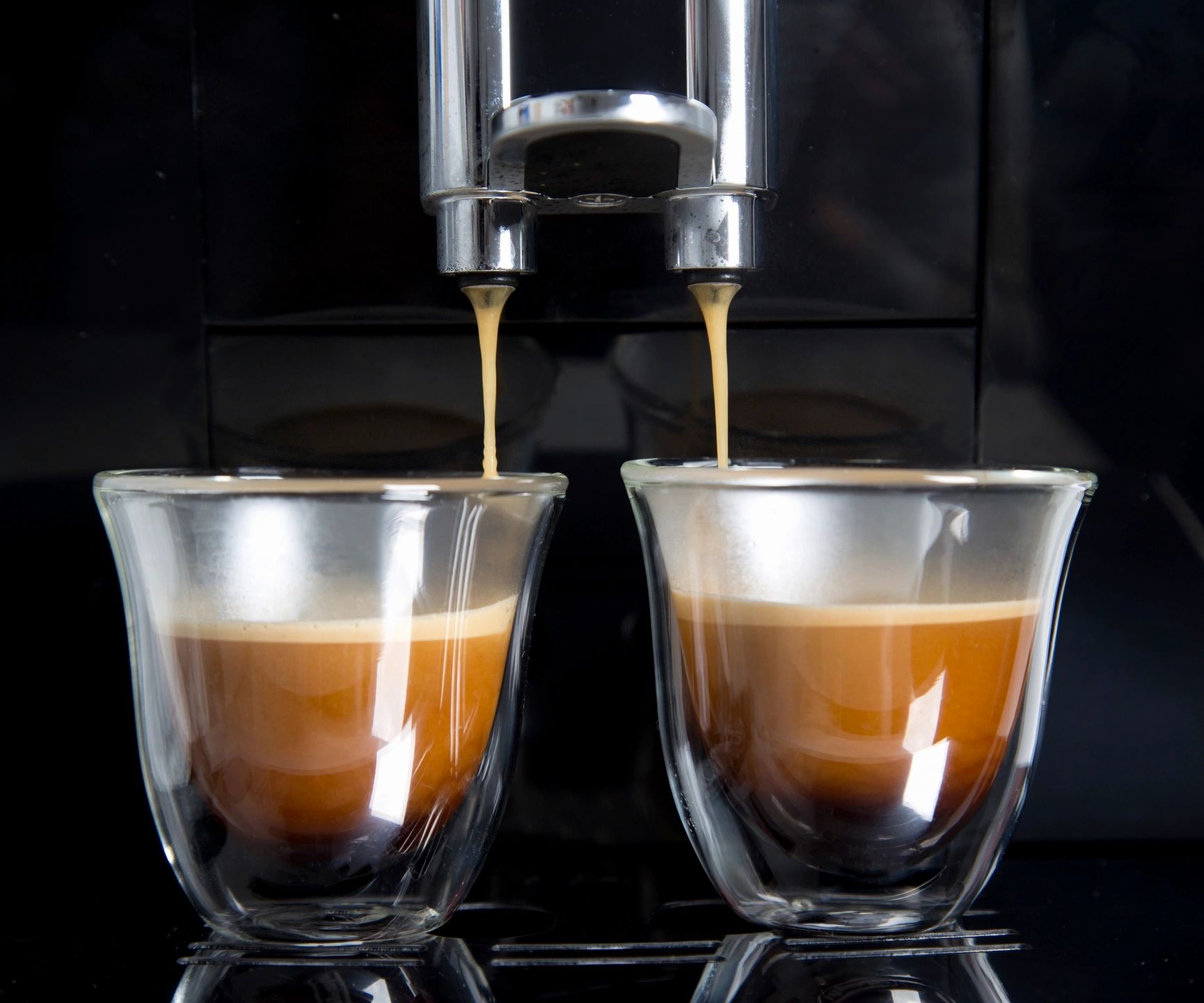 Steaming espresso machine